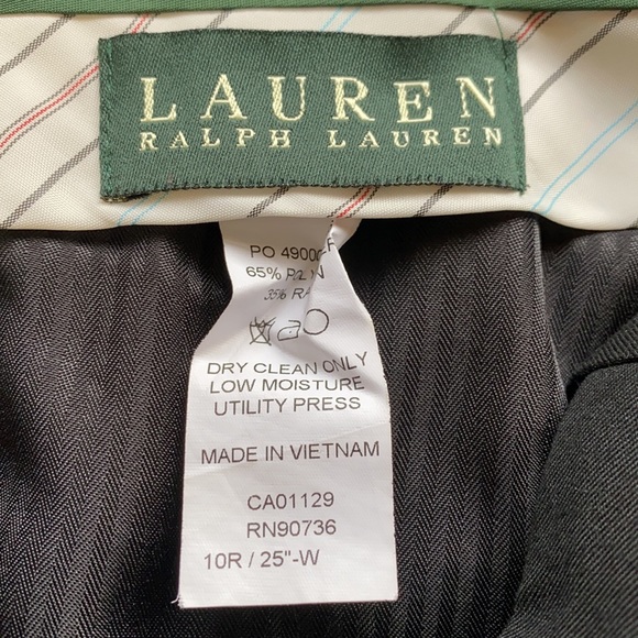 Lauren Ralph Lauren Boys Dressy Black Pants 12R - Picture 6 of 6